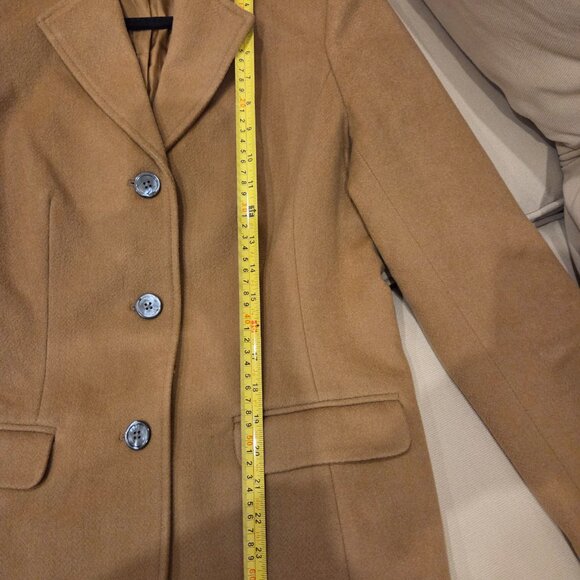 Eddie Bauer Classic Wool Blazer Tan Size M - Picture 6 of 6